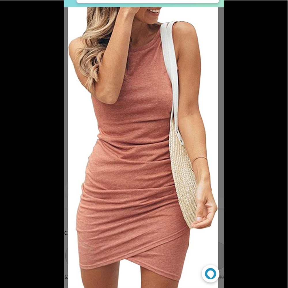 Never worn! Pink bodycon dress size small-looks exactly like Leith bodycon dress